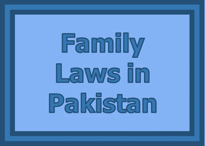 Family Laws in Pakistan screenshot